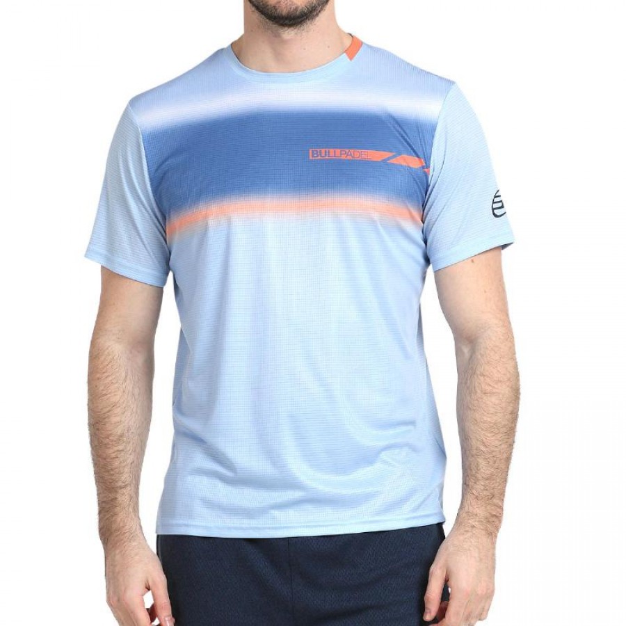 Camiseta Bullpadel Lacar Azul Glaciar  Oferta + Barato