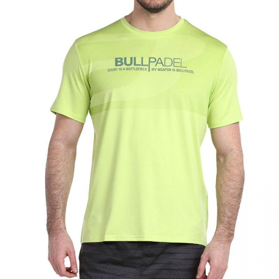 Bullpadel Leteo Yellow Sulphur Vigore T-Shirt  Offer + Cheap