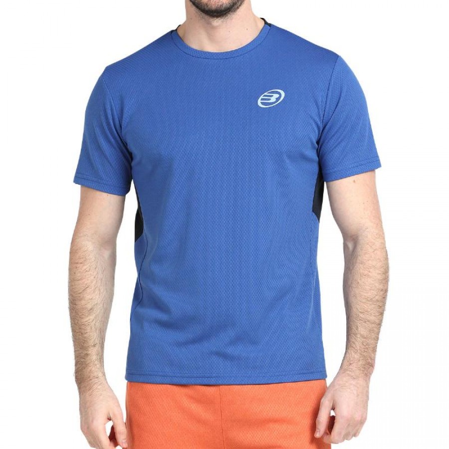 Bullpadel Loach T-shirt bleu fonce  Offre - Pas cher