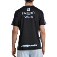 T-shirt noir Bullpadel Paquito Navarro 26V