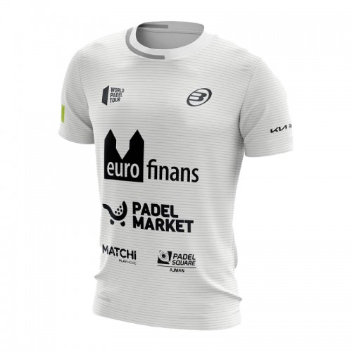 Camiseta Bullpadel Paquito Navarro Linde Blanco 2022 Camiseta Bullpadel Paquito Navarro Linde Blanco 2022