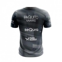 T-shirt junior Bullpadel Paquito Navarro Premier Padel Adula Noir  PADELPOINT T-shirt junior Bullpadel Paquito Navarro Premier Padel Adula Noir