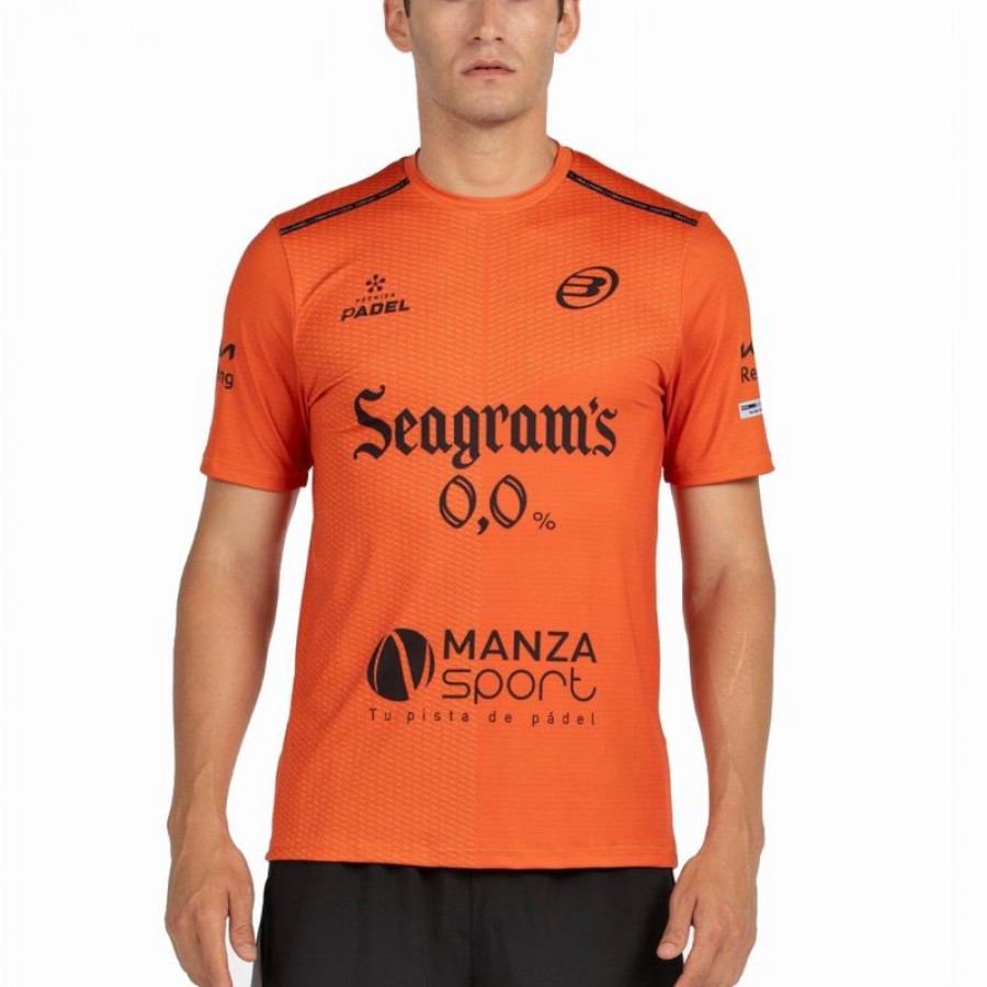 Bullpadel Paquito Navarro Premier Padel Mesia Clay T-shirt  Offre - Pas cher
