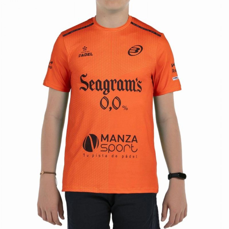 Bullpadel Paquito Navarro Premier Padel Mesia Clay Junior T-shirt  Offre - Pas cher