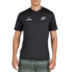 T-shirt noir Bullpadel Premier Padel Perico