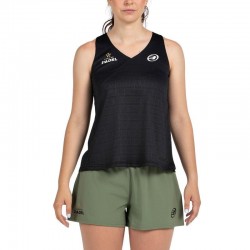T-shirt noir Bullpadel Premier Padel Piura