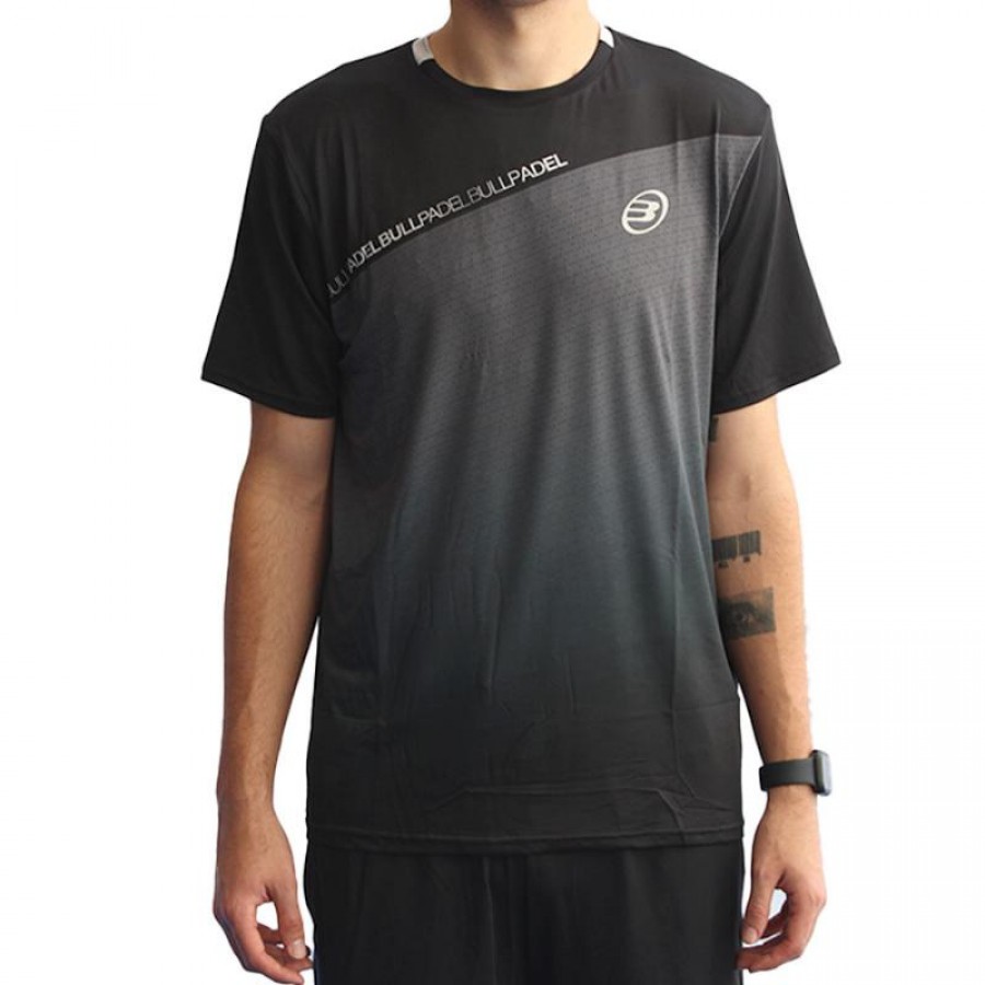 Camiseta Bullpadel Summit Negro  Oferta + Barato