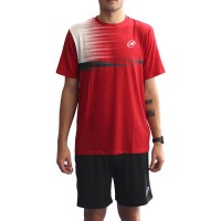 T-shirt Bullpadel Winner II Cerise  Offre - Pas cher