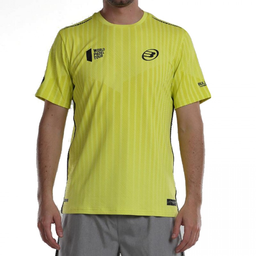 T-shirt Bullpadel WPT Limbo Limon  Offre - Pas cher