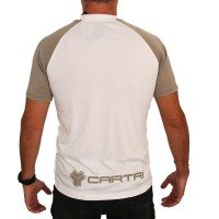 Camiseta Cartri Match Blanco Gris  Oferta + Barato