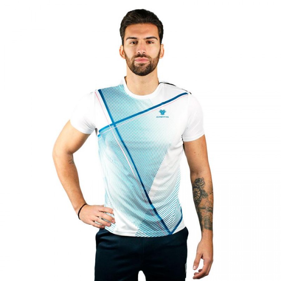 Camiseta Cartri Nuru Negro Azul  Oferta + Barato