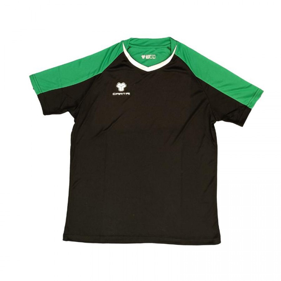 Camiseta Cartri School Negro Verde  Oferta + Barato