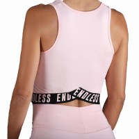 Camiseta Endless Chill Rosa Cristal  Offre - Pas cher