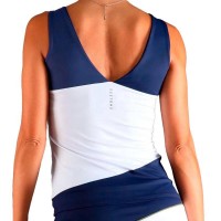 T-shirt bleu marine Endless Curve  Offre - Pas cher