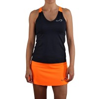 T-shirt noir orange diamant sans fin  Offre - Pas cher