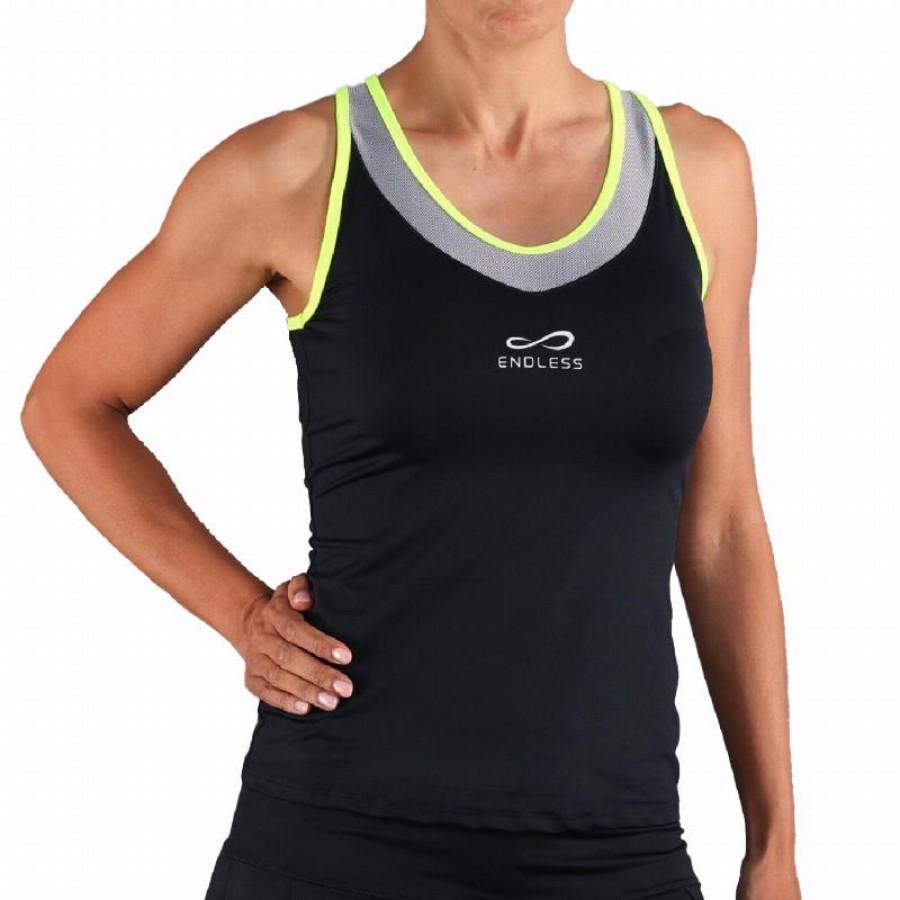 Camiseta Sem Fim Ottey Negro  Oferta + Barato