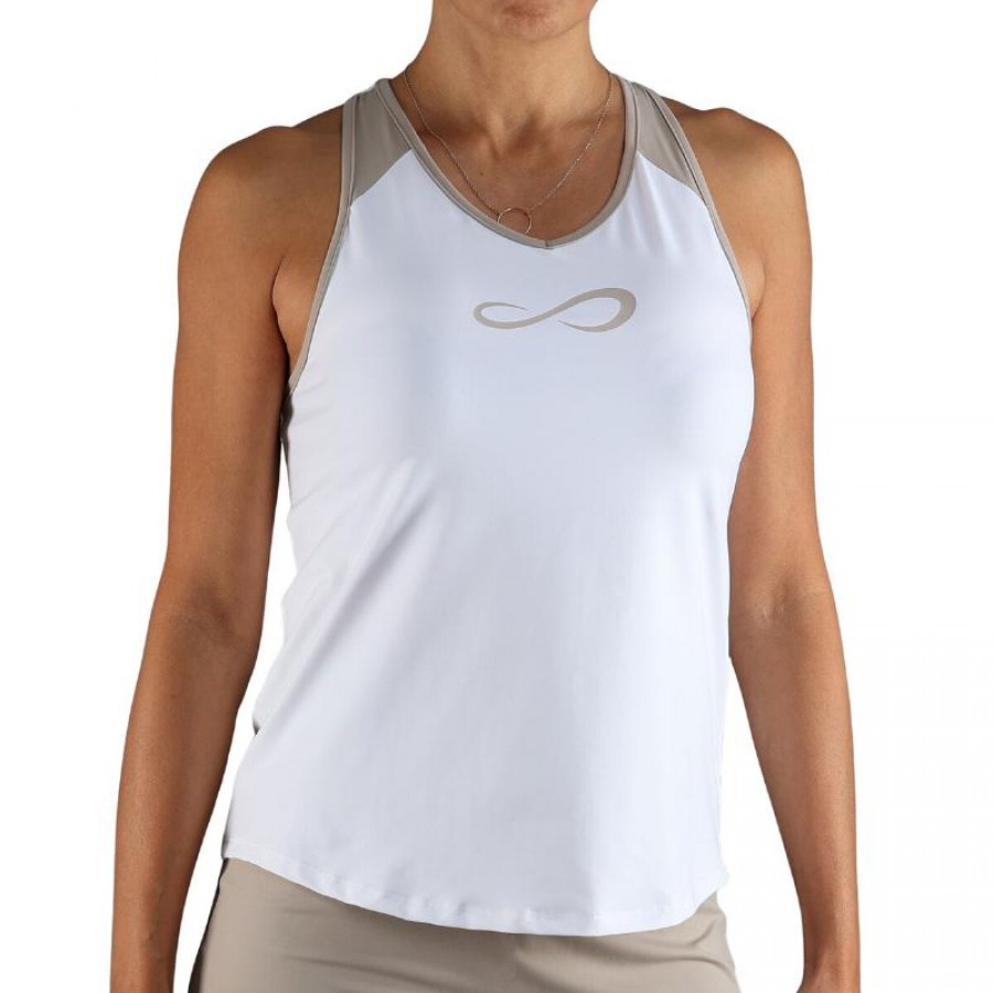 T-shirt blanc Endless Speed V  Offre - Pas cher