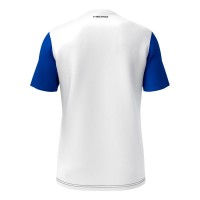 Head Club 25 Tech White Royal Blue T-Shirt  Offer + Cheap