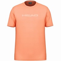 T-shirt orange Mouvement de la tête  Offre - Pas cher
