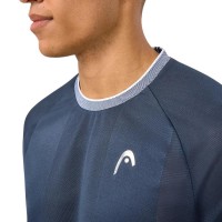 Camiseta Head Performance Azul Marino  Oferta + Barato