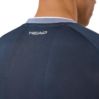 Camiseta Head Performance Azul Marino  Oferta + Barato
