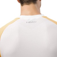 Camiseta Head Performance New York Blanco Banane  Offre - Pas cher