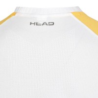 Camiseta Head Performance New York Blanco Banane  Offre - Pas cher