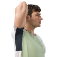T-Shirt Head Play Tech Blanc Vert  Offre - Pas cher