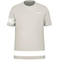 Camiseta Head Pro Player Cinza Claro  Oferta + Barato