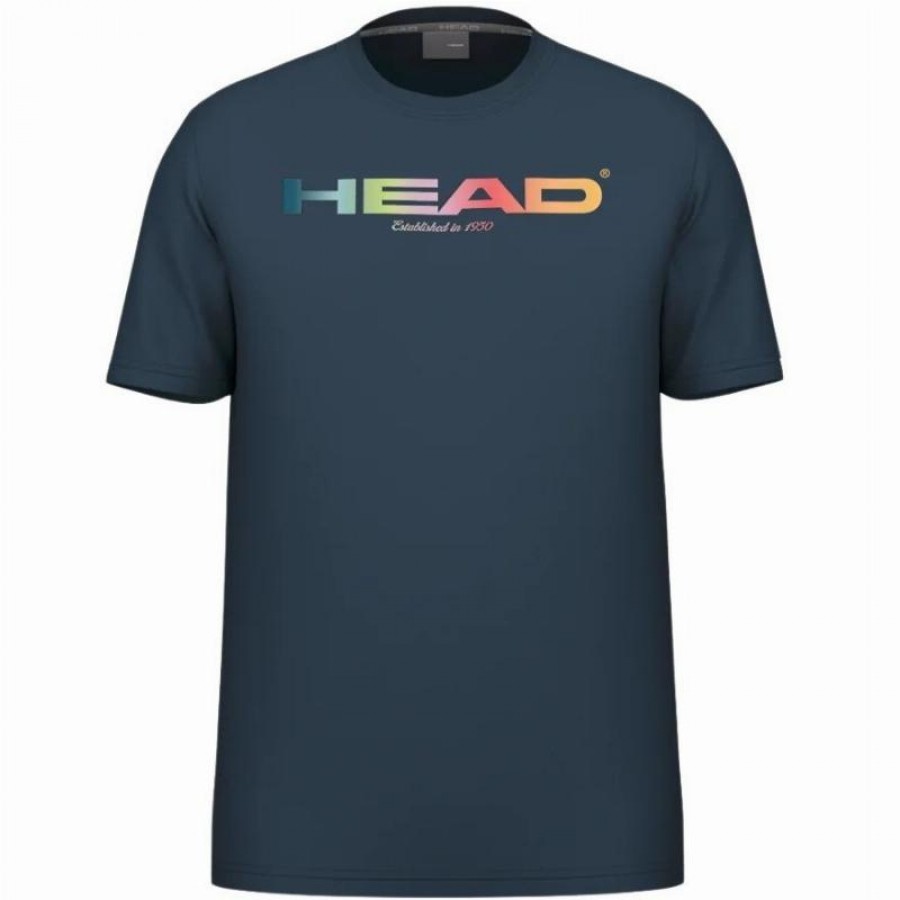 Camiseta Head Rainbow Azul Marino  Oferta + Barato