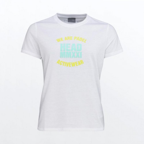 Camiseta Head Skip Blanco Mujer Camiseta Head Skip Blanco Mujer