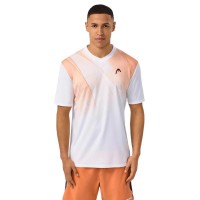 Camiseta Head Topspin Naranja Print  Offer + Cheap