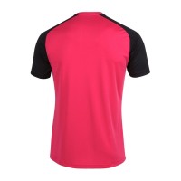 Camiseta Joma Academy IV Fucsia Negro Junior  Oferta + Barato
