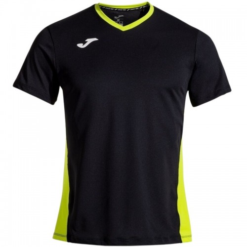 Camiseta Joma Court Negro Verde Camiseta Joma Court Negro Verde