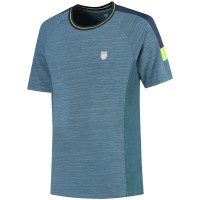 Camiseta Kswiss Hypercourt Melange Indian Teal  Oferta + Barato