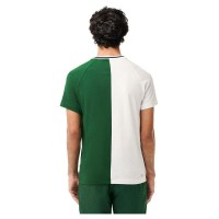 Camiseta Lacoste Daniil Medvedev Blanco Vert  Offre - Pas cher