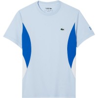 Camiseta Lacoste Novak Djokovic Azul Claro  Offer + Cheap