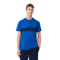 Camiseta Lacoste Novak Djokovic Azul Marino  Oferta + Barato