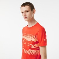 Camiseta Lacoste Novak Djokovic Naranja  Oferta + Barato