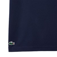 T-shirt Lacoste Pique Bleu Marine  Offre - Pas cher