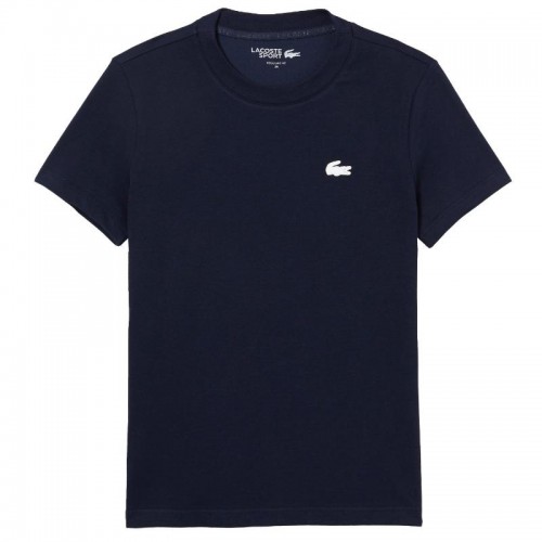 Camiseta Lacoste Sport Azul Marino Mujer Camiseta Lacoste Sport Azul Marino Mujer