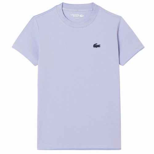 Camiseta Lacoste Sport Azul Violeta Mujer Camiseta Lacoste Sport Azul Violeta Mujer