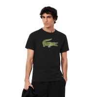 Lacoste Sport Black Khaki T-Shirt  Offer + Cheap