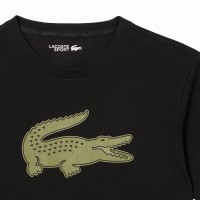 Lacoste Sport Black Khaki T-Shirt  Offer + Cheap