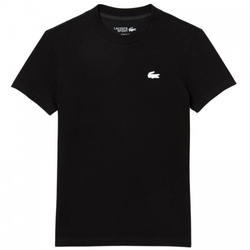 Camiseta Lacoste Sport Negro Mujer Camiseta Lacoste Sport Negro Mujer
