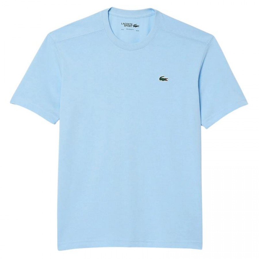 Camiseta Lacoste Sport Regular Fit Azul Pastel  Oferta + Barato