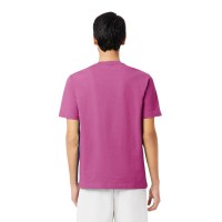 Lacoste Sport Regular Fit Mauve T-Shirt  Offer + Cheap