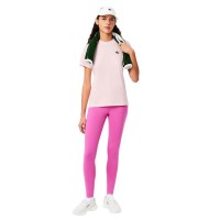 T-shirt femme Lacoste Sport Rose  Offre - Pas cher