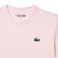 T-shirt femme Lacoste Sport Rose  Offre - Pas cher