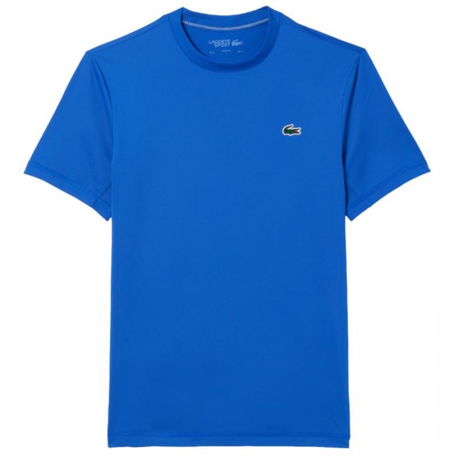 T-shirt Lacoste Sport Slim Fit Bleu  Offre - Pas cher